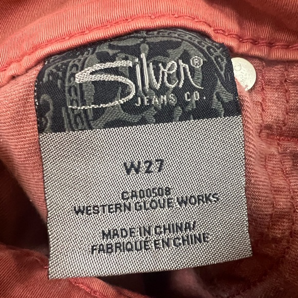 Silver brand shorts size W27 - Picture 6 of 9